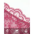 thumbnail image 6 of Ausing&nbsp;Womens Sexy Lingerie Set Floral Lace Ladies Sheer Mesh Embroidered Bra Panty Sets Two Piece Matching Push-Up Bra and Underwear S Burgundy, 6 of 6