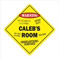 thumbnail image 1 of SignMission X-Calebs Room 12 x 12 in. Calebs Zone de Passage Xing Signe, 1 of 1