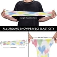 thumbnail image 5 of Lsque Hand Drawn Colored Hearts Cooling Arm Sleeves for Men & Women -Compression Sleeves to Cover Arms for Working,Sun Sleeves for UV Protection,Breathable, Moisture-Wicking, 5 of 8