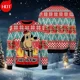 thumbnail image 4 of Sudadera con estampado 3D de Feliz Navidad Suéter navideño con gráfico de Papá Noel Suéter navideño feo de moda para hombres Nuevos suéteres, 4 of 5
