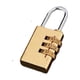 thumbnail image 1 of sweethay Cerradura de combinación candado de seguridad de latón macizo impermeable resistente al desgaste cajón Hardware almacén puerta Type3 NO3, 1 of 6