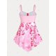 thumbnail image 2 of Tankini Talla Extra Estampado Bara Rosegal  Camisetas sin mangas de talla grande, 2 of 5
