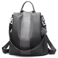 thumbnail image 1 of PINCNEL Mochila para mujer Monedero Mochila antirrobo de nailon impermeable Bolso de hombro ligero, 1 of 5