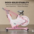 thumbnail image 6 of ZAZARI Magnetic Exercise Bike with 350 lbs Weight Capacity and Silent Belt Drive, 6 of 8