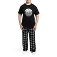 thumbnail image 5 of CafePress - Volleyball Gifts Pajamas - Men's Dark Loose Fit Cotton Pajama Set, 5 of 7