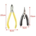 thumbnail image 3 of 2x alicates de boquilla, de construcción, herramienta , alicates , alicates, cortadores, juegos de modelo de rompecabezas 3D para Hugo Alicate cortador, 3 of 7