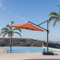 thumbnail image 2 of RST Brands Modular Aluminum Outdoor 10' Round Umbrella - Tikka Orange, 2 of 7