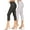 Black-White, variant on Women's 2 Pack Casual Comfy Slim Pocket Jeggings Jeans Capri Pants