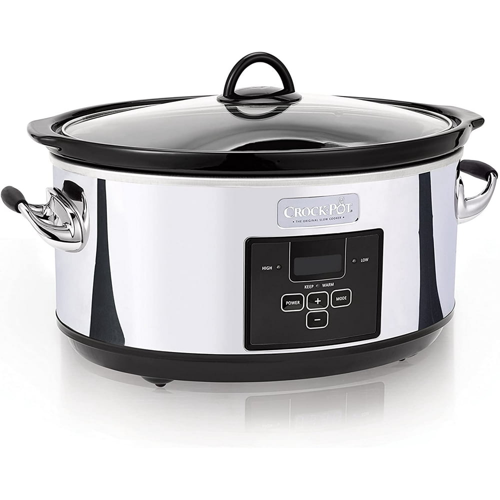 CrockPot 7 Quart Programmable Slow Cooker with Digital