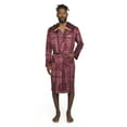 thumbnail image 7 of Dogg Supply by Snoop Dogg Men's Long Sleeve Microfleece Hooded Lounge Robe with Pockets, 7 of 7