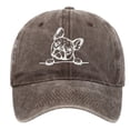 thumbnail image 3 of Visors Baseball Cap for Outdoor Casual Wear Washed Finish with Embroidery and Adjustable Fit for Everyday Street Style, 3 of 3