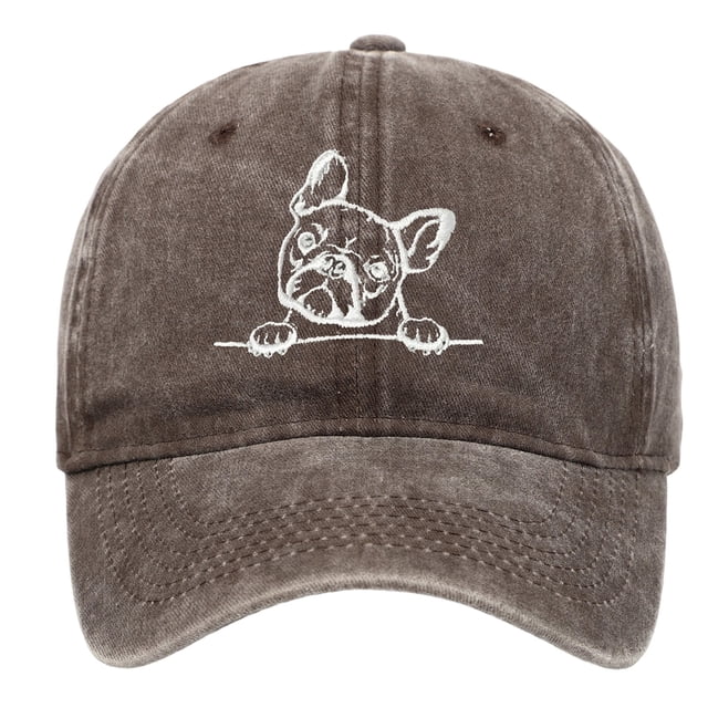 Visor Hat for Outdoor Casual Use - Washed Baseball Cap with Subtle French Embroidery Craftsmanship and Everyday Comfort