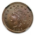thumbnail image 3 of 1864 Cincinnati OH H. Stalkamp Grocer Civil War Token MS-65 NGC, 3 of 3