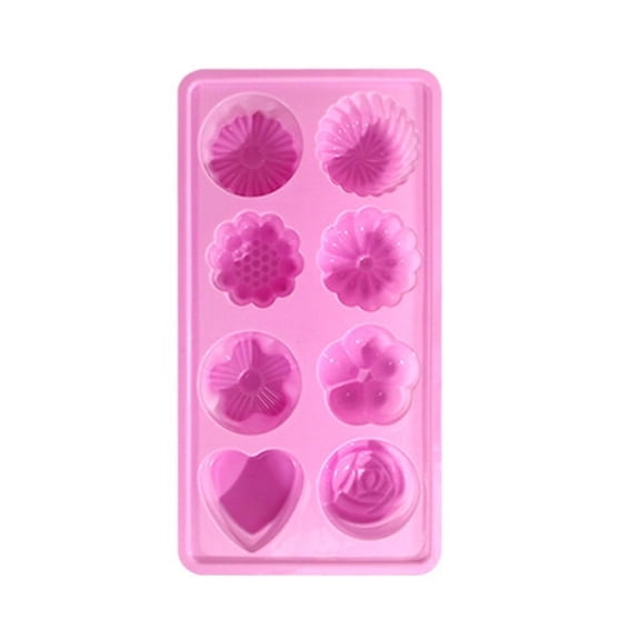 Flower Heart Silicone Baking Mold for-Mousse Cake Fondant Mold French Dessert Silicone Mold Pastry Chocolate Reusable