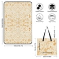 thumbnail image 2 of Colorful Floral Bohemia Outdoor Picnic Blanket, Foldable Waterproof Beach Mat, Portable Beach Blanket for Beach Camping, Hiking, Family Concerts, 2 of 8