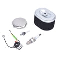 thumbnail image 4 of Air Filter Fuel Tank Cap Joint Filter Switch Tune Up Kit For HONDA GX160 GX200 GX 160 200 5.5HP 6.5HP Engine Generator, 4 of 5