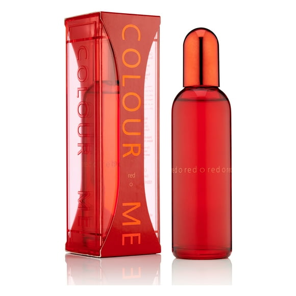Colour Me Red de Milton Lloyd para mujer - EDP en spray de 3,4 oz