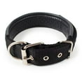 thumbnail image 1 of Collar de perro resistente con asa para perros medianos y grandes - Collar con puntadas reflectantes,, 1 of 5