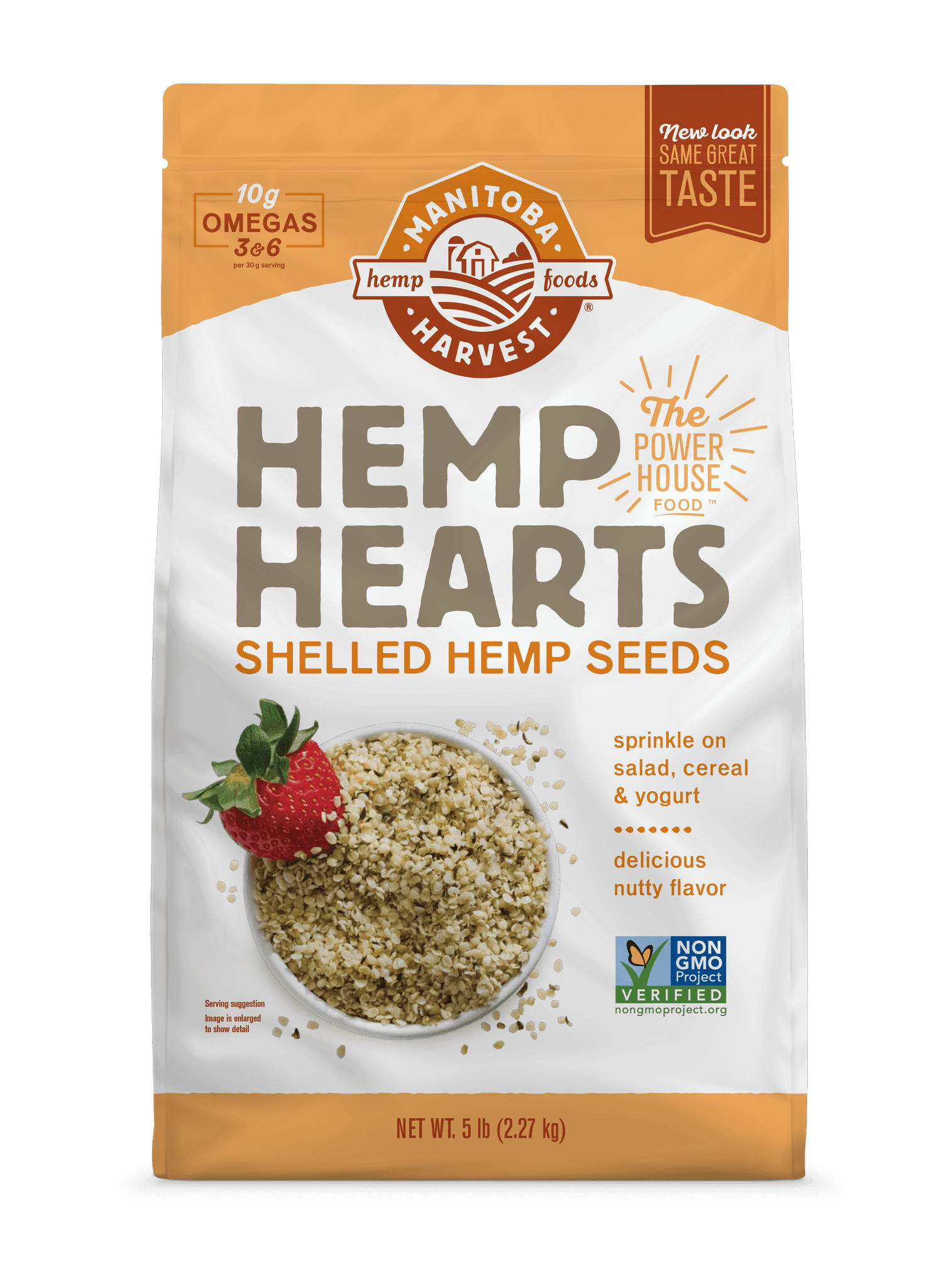 Manitoba Harvest Natural Hemp Hearts - 2 Oz (Pack Of 3) - Walmart.com