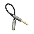 thumbnail image 4 of HIFI 4.4MM Balanced Headphone Adapter Audio Cable 4.4 XLR 4 Pin Male to Female Angle, 4 of 5