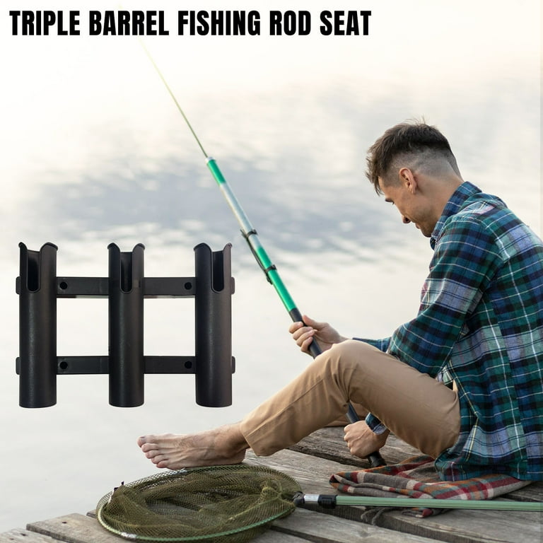 ocean kayak fishing rod holder PLUSINNO 2 in 1 Holder, Fishing Rod Holders for Boat Our professional boat kayak fishing rod bracket will meet your needs Kayak Fishing Rod Holder -