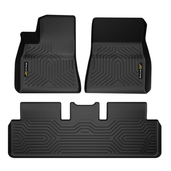 Floor Mats Fit for Tesla Model 3 2017-2023 Sept Old Style,Not Fit 2023 Oct-2026 New Model,TPE All Weather Custom Fit Full Cover Protection Floor Liners Black 3PCS