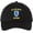 Black, variant on 8th Infantry Division Embroidered Baseball Cap Military Veteran Army Dad Hat (NavyBlue)