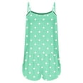 thumbnail image 5 of Tnhcen Women's Polka Dot Print Camisole Shorts Sleepwear Set Cute Loungewear for Home S-3XL Soft Breathable Everyday Outfit, 5 of 5