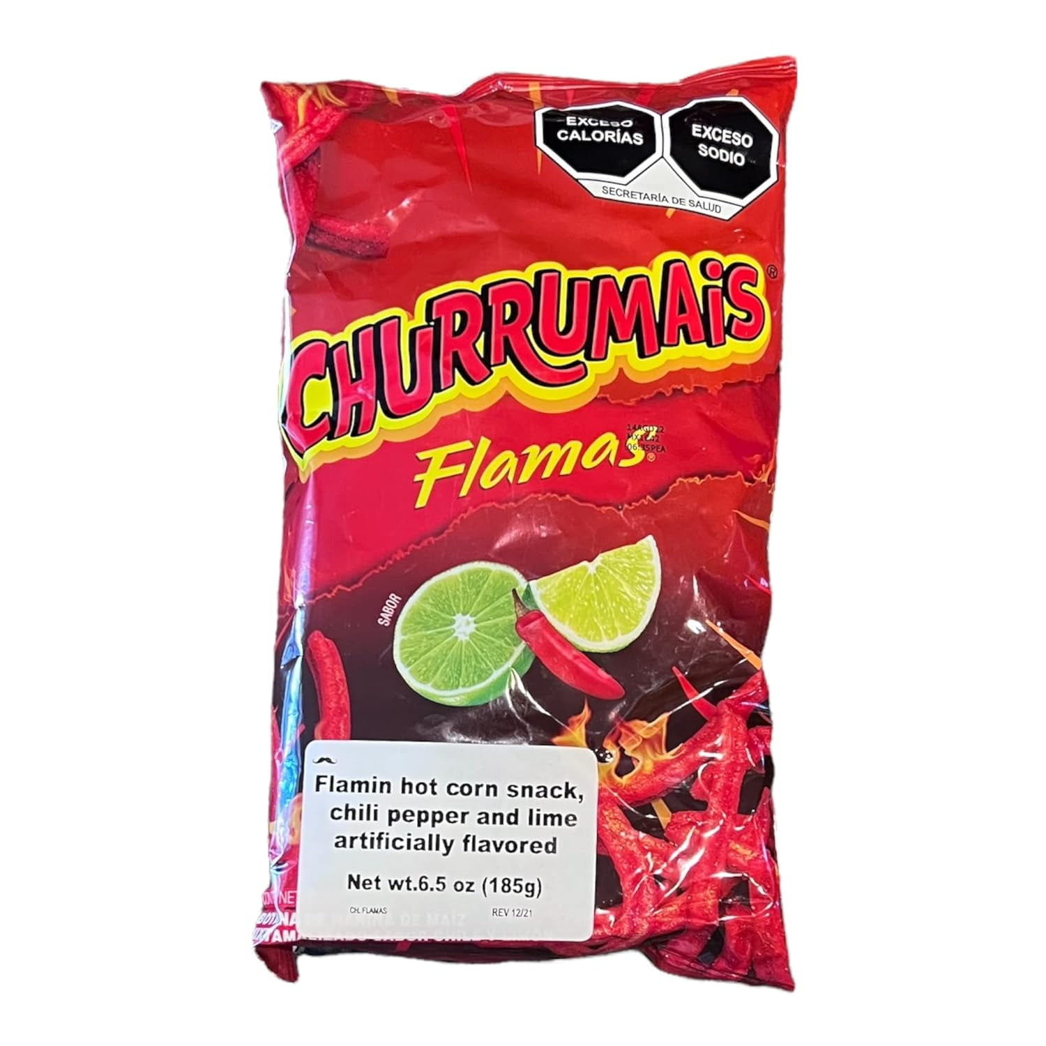 Churrumais Flamas, Mexican Chips, 3-Pack, 6.5 Oz - Walmart.com
