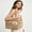 Khaki, variant on Shoulder Bag for Women Work Tote Bags for Women Women Sunflower Straw Tote Bag Hand Woven Summer Beach Bag with Detachable Crossbody Strap Hollow Weave Shoulder Handbag for Vacation Travel