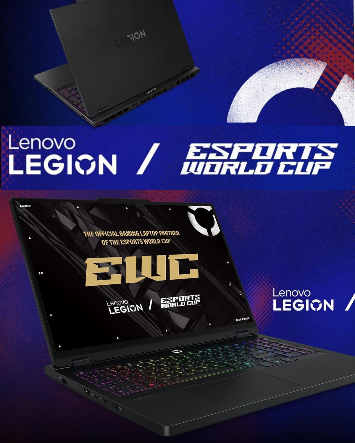 Lenovo Legion Pro 5i Gen 10 Gaming Laptop, Intel Core Ultra 9 275HX, 64GB DDR5 RAM, 4TB SSD, NVIDIA GeForce RTX 5070 Ti, 16" WQXGA (2560 x 1600), 24 Zone RGB Backlit, Wi-Fi 7, Windows 11 Pro