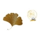 thumbnail image 1 of Elegante Escultura De Pared De Hierro Con Forma De Hoja De Ginkgo, Figura Decorativa Para Sala De Estar, Oficina, Hotel, Comedor, Restaurante, Granja, Estantería, Dormitorio., 1 of 8