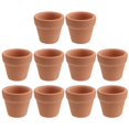 thumbnail image 1 of 10Pcs 3x3cm Small Mini Terracotta Pot Clay Ceramic Pottery Planter Cactus Flower Pots Succulent Nursery Pots Great, 1 of 6