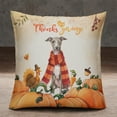 thumbnail image 2 of Happy Thanksgiving Italian Greyhound with Turkey Pumpkins Autumn Vibes Pillowcase Double Sided Greyhound Dog Lover Pillow Case Covers - 12018, 2 of 3
