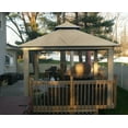 thumbnail image 2 of ACACIA 12' x 12' Aluminum Frame with OutDura Soft Top Gazebo in Linen, 2 of 13