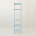 thumbnail image 6 of Design Ideas MeshWorks 6 Tier Metal Storage Shelving Unit Tower, Sky Blue, 6 of 8