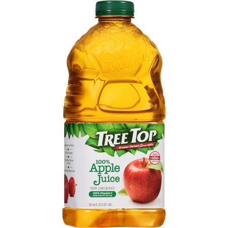 Tree Top 100% Apple Juice, 64 Fl. Oz. (Best Pollinator For Fuji Apple Tree)