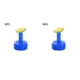 thumbnail image 4 of Billuyoard Boquilla de regadera de 3 piezas, rociador de plástico, cabeza de flor de planta, césped portátil, Patio, suministros de riego para Azul 2Conjunto, 4 of 6