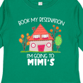 thumbnail image 4 of Inktastic Book my Reservation I'm Going To Mimi's- House Boys or Girls Long Sleeve Toddler T-Shirt, 4 of 5