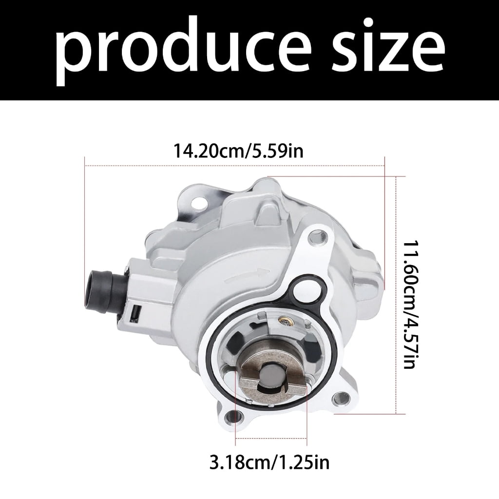 Miiottaa Strong Metal Brake Vacuum Pump Featuring Small Design for Multiple Vehicle