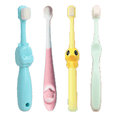 thumbnail image 1 of Cepillo de dientes para niños, cerdas suaves, gel de sílice, lindo cepillo para limpiar los dientes, 1 of 5