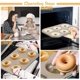 thumbnail image 3 of Donut Baking Pans, Non Stick 6 Cavity Pan,gold 10.4*7.2*1.7 Inches, 3 of 3
