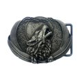 thumbnail image 1 of Belt Buckle for Men Vintage Engraved Wolf Head Waist Belt Buckle for Pants Western Cowboy Buckle Waistband Accessories black red paint, 1 of 4