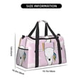 thumbnail image 3 of Balery Aerial Yoga for Unicorn Bolsa de Gimnasio para Mujeres, Bolsa de Viaje con Bolsillo Húmedo, Bolsa de Fin de Semana para Mujeres, Bolsa de Viaje Resistente al Agua, 3 of 7