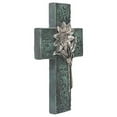 thumbnail image 3 of Turquoise Floral Wall Cross, 3 of 3