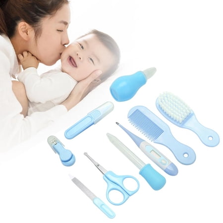 Greensen 9pcs Pratique Quotidienne Bebe Coupe Ongles Ciseaux Brosse A Cheveux Peigne Trousse De Soins De Manucure Brosse A Cheveux Bebe Outil De Manucure Bebe Walmart Canada