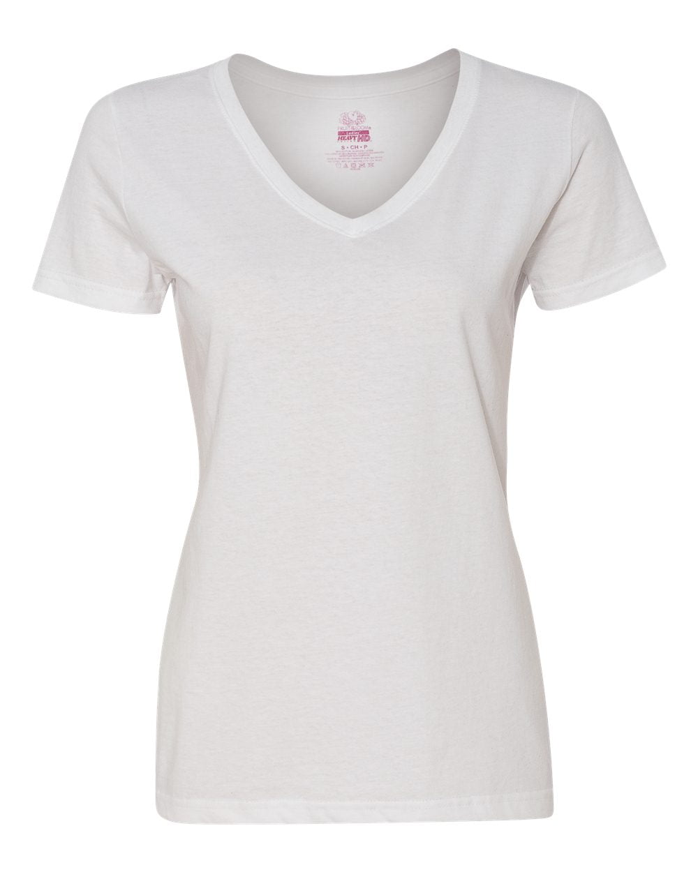 Loom - HD Cotton Women's V-Neck T-Shirt 