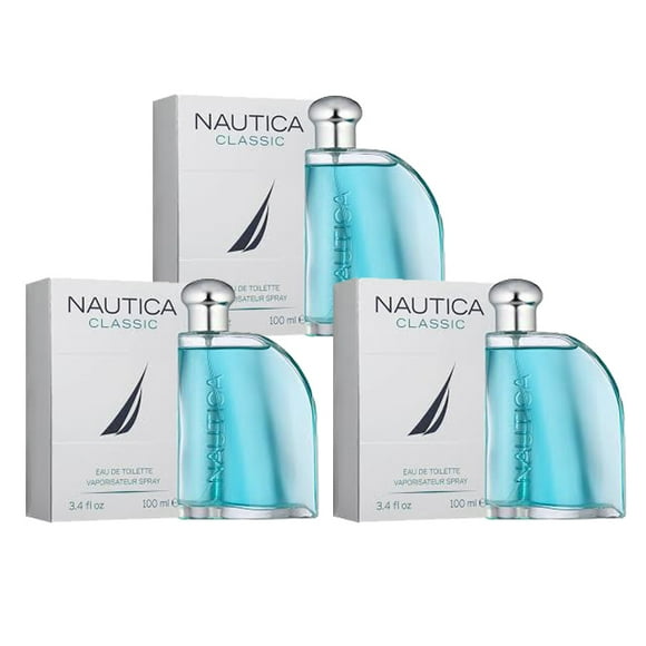 Paquete 3X1 Nautica Classic Para Hombre edt 100 ml Eau de Toilette