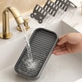 thumbnail image 4 of Soap Dish Organizer, Drainable Tray for Bathroom Soap and Kitchen Sink Accessory Storage, 4 of 6