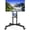 32–85 Inch Screens, variant on Heavy Duty Rolling TV Stand for 32–85" Screens Stable Mobile TV Cart with Shelf & Locking Wheels, Floor TV Stand, Max VESA 600x400, Black